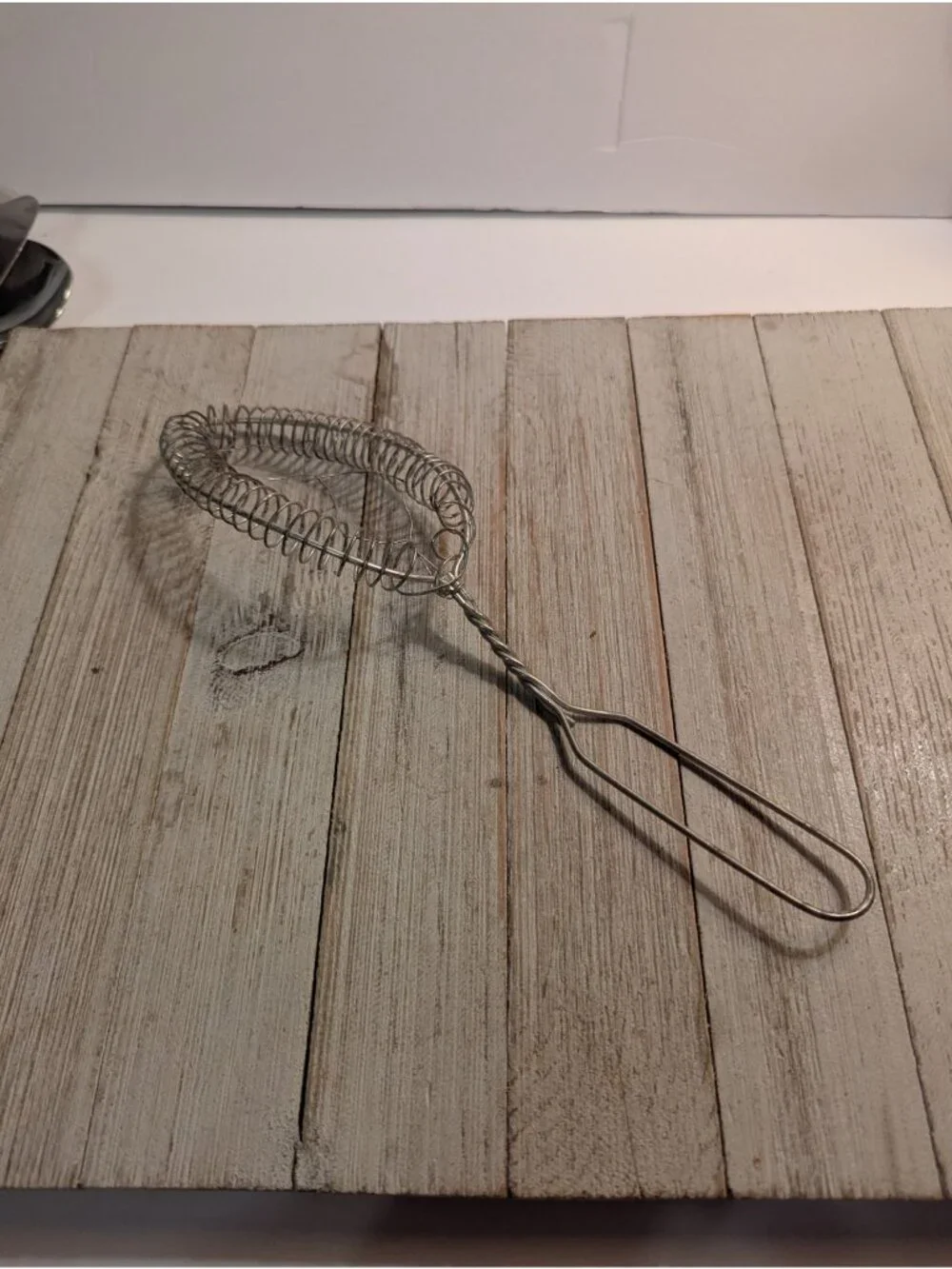 Vintage Coil Whisk Wisk Wire Beater Mixer Metal 12